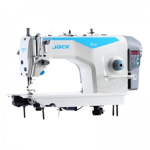 MÁQUINA DE COSTURA JACK JKA2B-CZ 220V RETA DIRECTDRIVE COM CORTE DE LINHA 