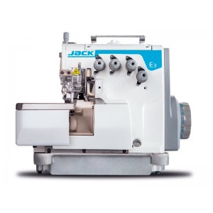 MÁQUINA DE COSTURA JACK JK-E3-3M204 OVERLOQUE DIRECT DRIVE 3 FIOS 110V